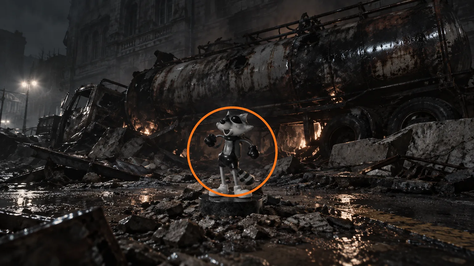 Location guide visual for Mr. Raccoon #20 in Resident Evil: Requiem
