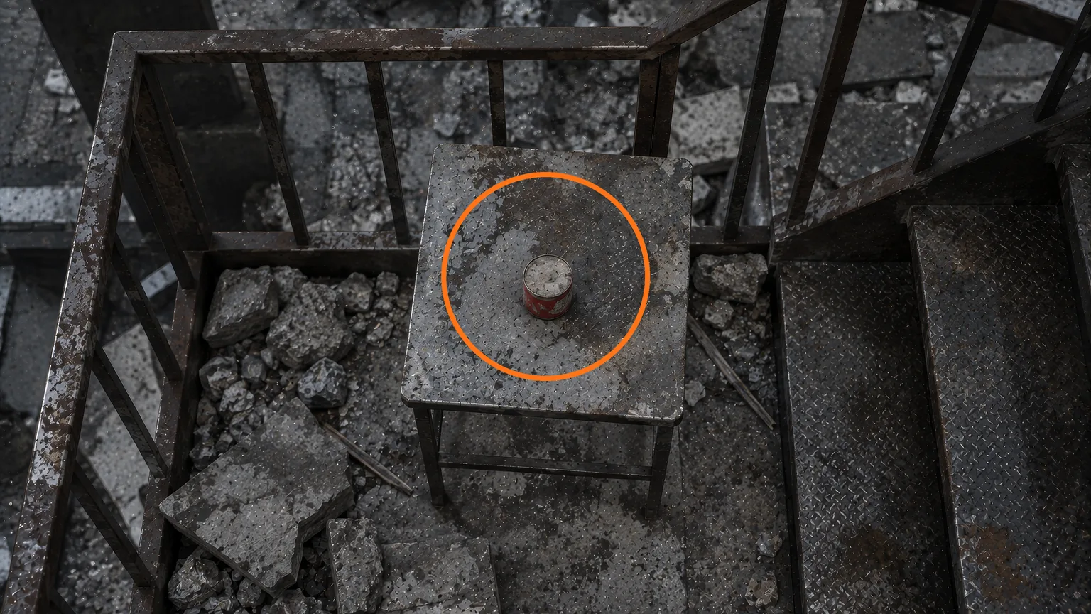 Location guide visual for Mr. Charlie Doll Base in Resident Evil: Requiem