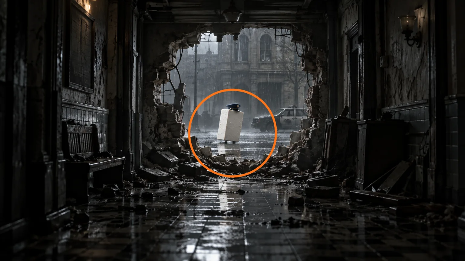 Location guide visual for Tofu Sighting #2 in Resident Evil: Requiem