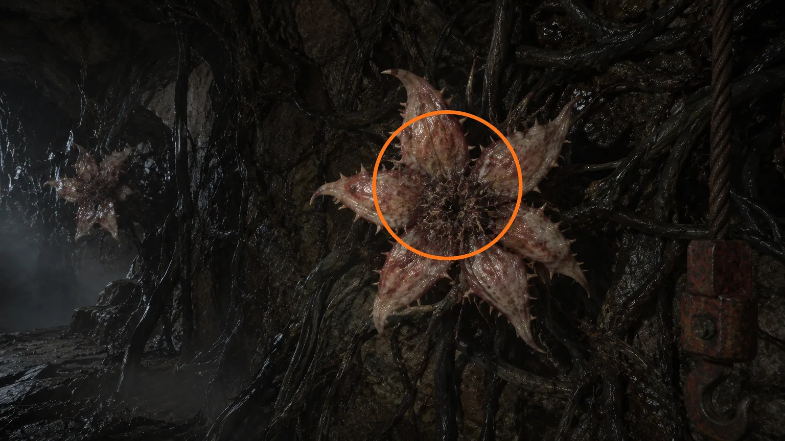 Location guide visual for Plant 43 Seedling #4 in Resident Evil: Requiem
