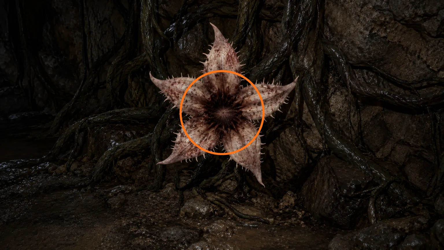 Location guide visual for Plant 43 Seedling #5 in Resident Evil: Requiem
