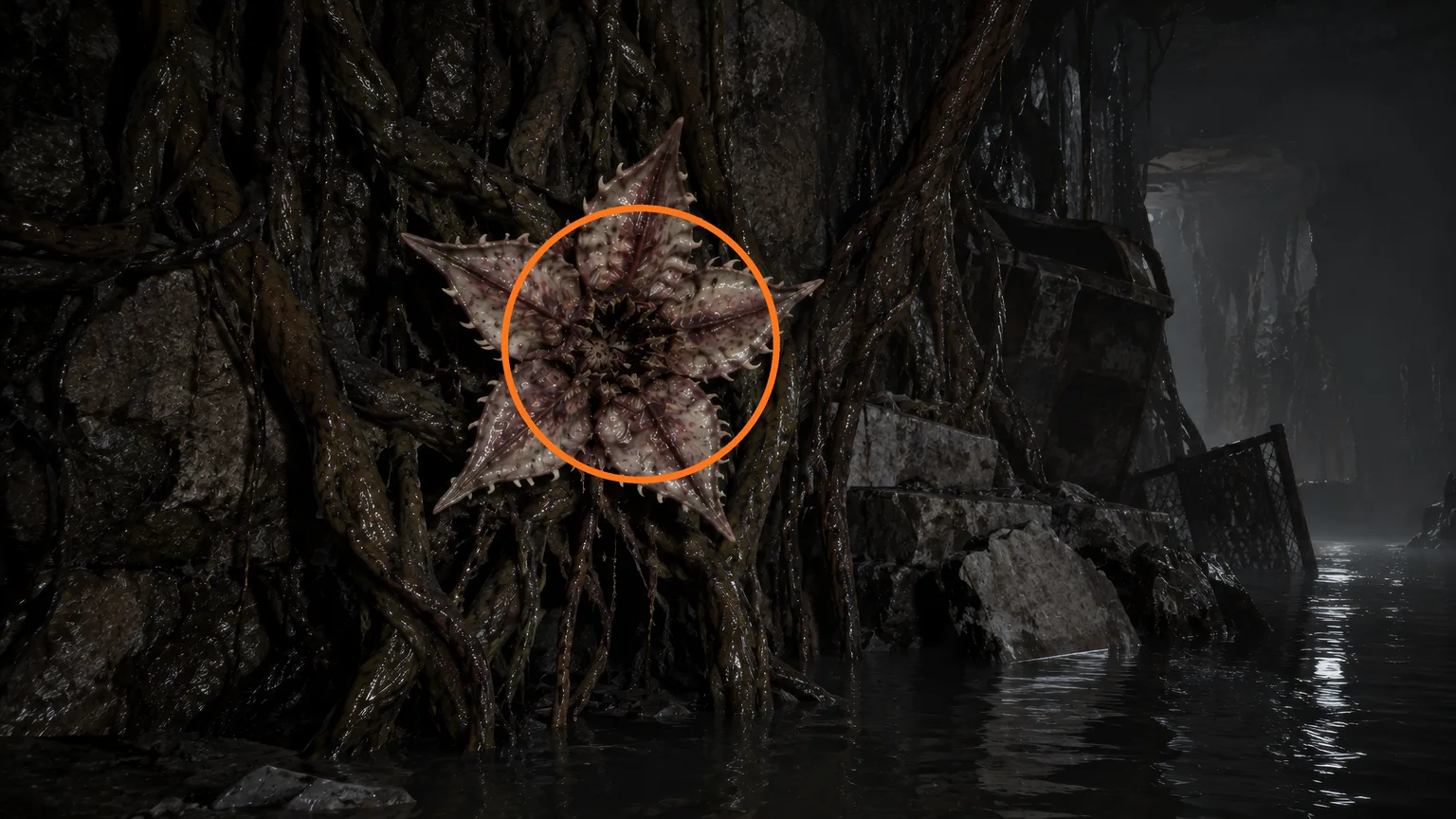 Location guide visual for Plant 43 Seedling #7 in Resident Evil: Requiem