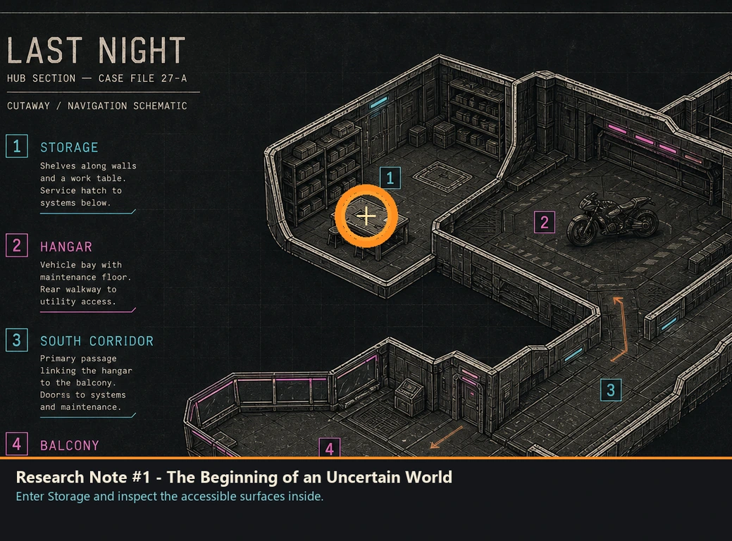 Location guide visual for Research Note #1 - The Beginning of an Uncertain World in Romeo Is a Dead Man
